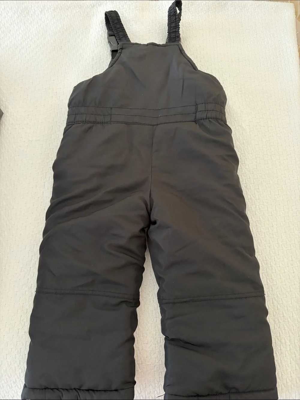 2T Carter's Black Insulated Snow Overalls
